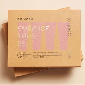 Native Spa Moisturizer - 4 pack Starter kit, NWT